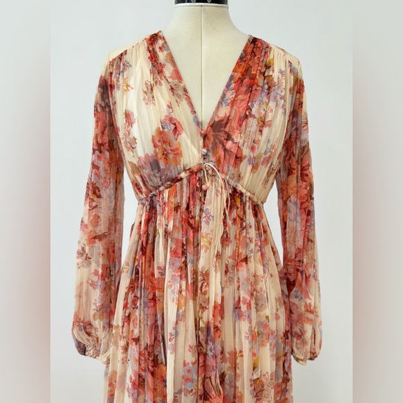Zimmermann Silk Devi Floral Maxi Dress - Picture 5 of 15